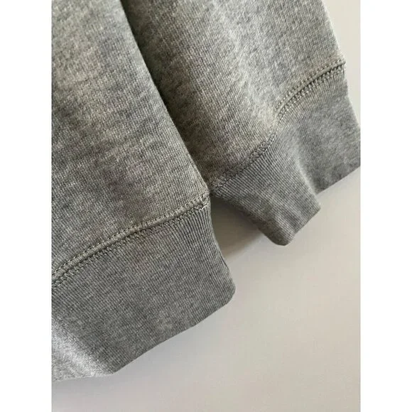 Polo Ralph Lauren Christmas Tree Bear Sweatshirt Medium 10-12 Gray Ships Today! - Picture 5 of 8